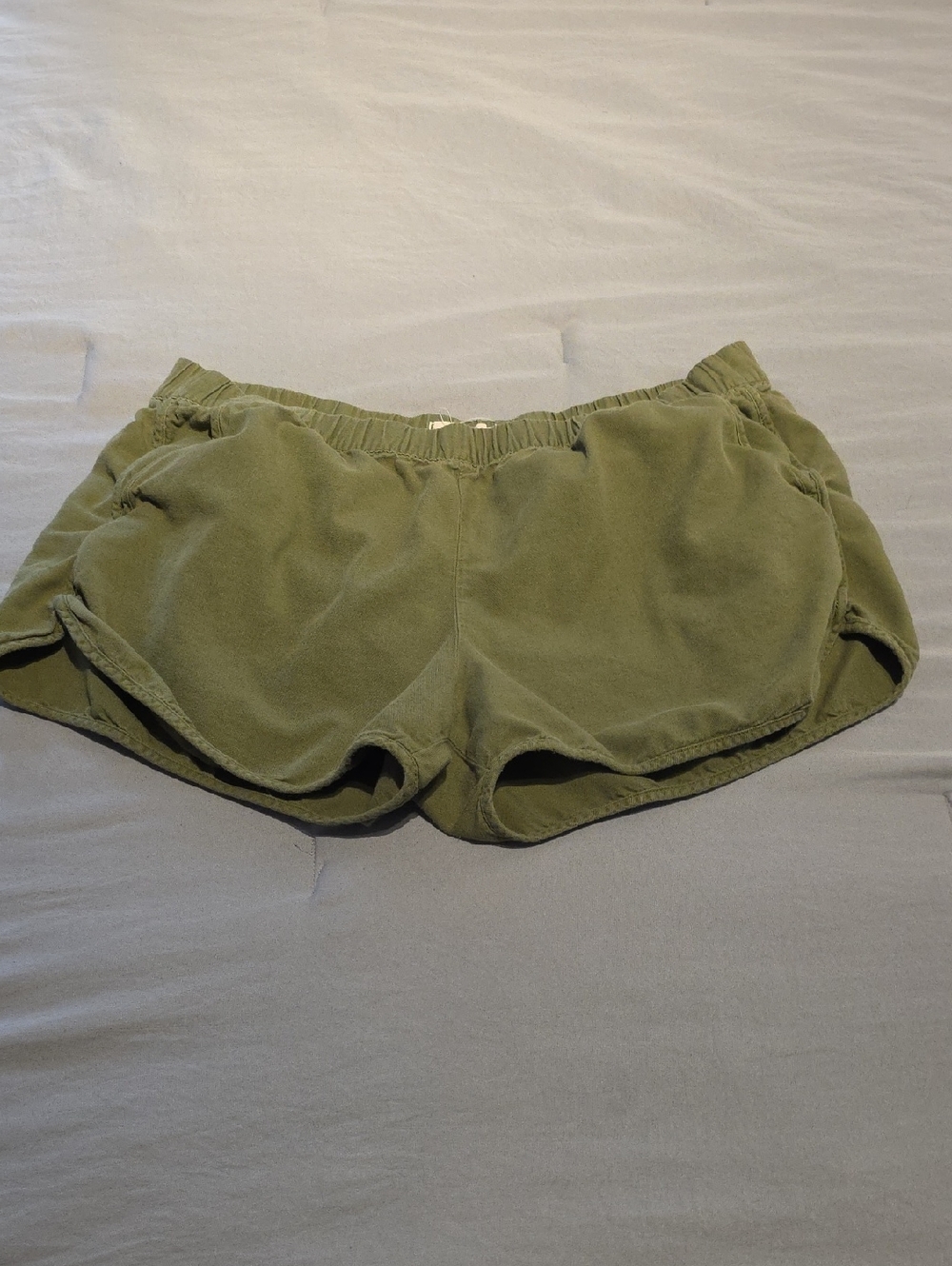 Madewell Olive Green Athletic Shorts